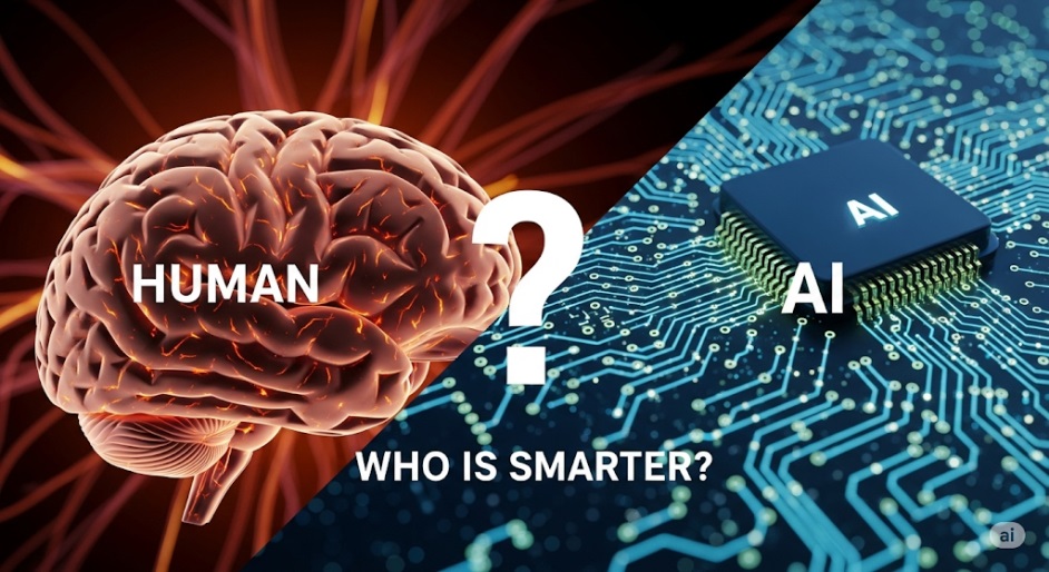 Who is Smarter Human or AI